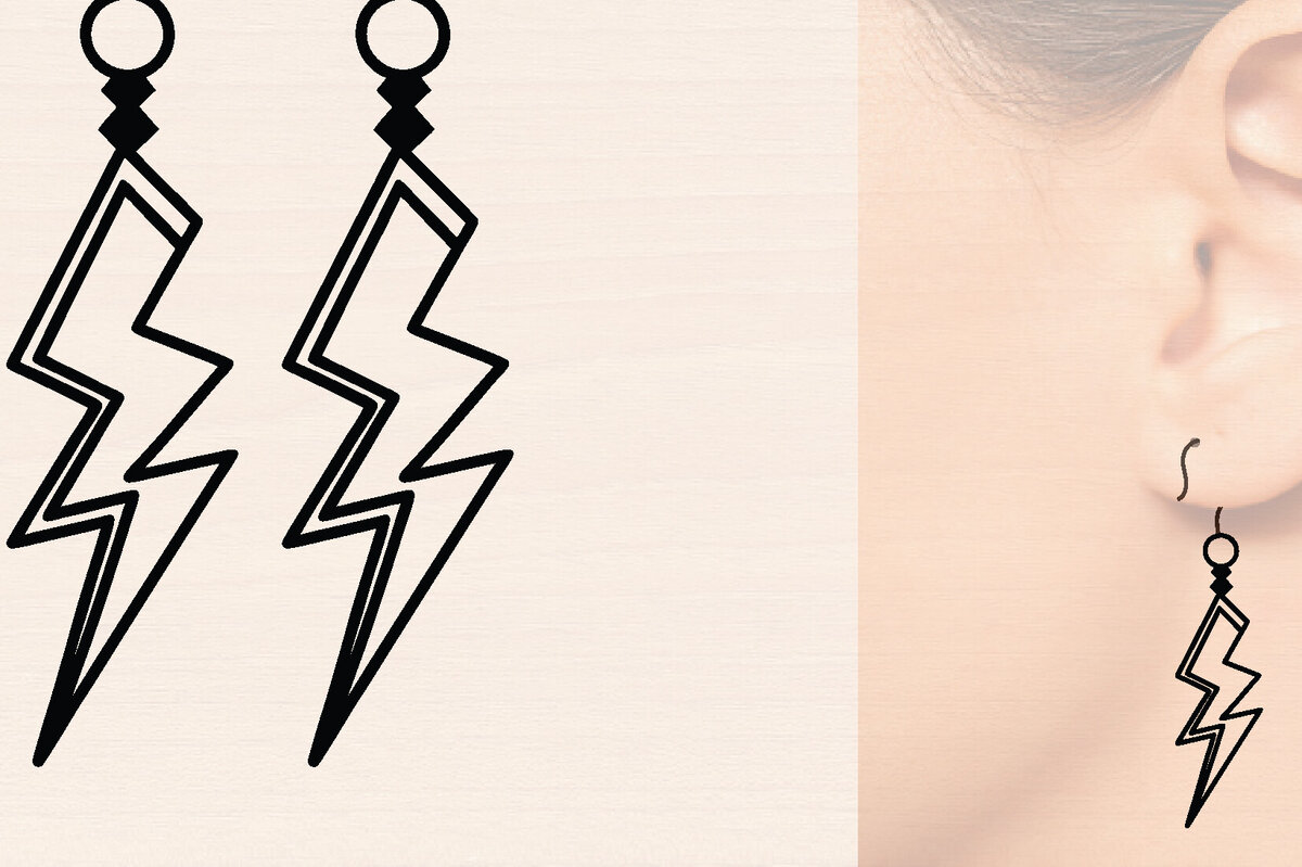 Intra απο ξύλο plywood 3mm-4mm πάχος – Μοντέρνα Ξύλινα Σκουλαρίκια Δίασταση  5x5 cm INTRAFABR-116362982