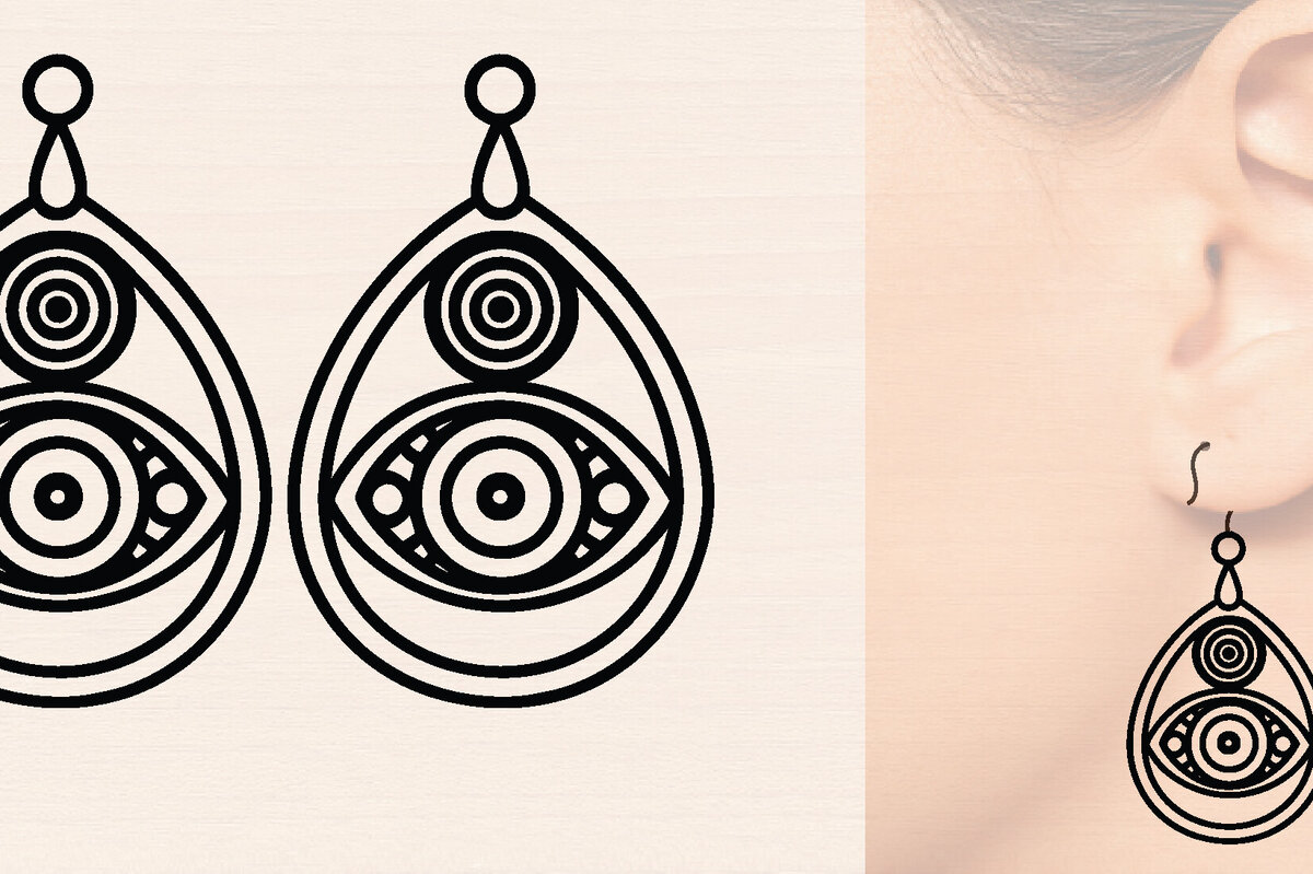 Intra απο ξύλο plywood 3mm-4mm πάχος – Μοντέρνα Ξύλινα Σκουλαρίκια Δίασταση  5x5 cm INTRAFABR-116363174