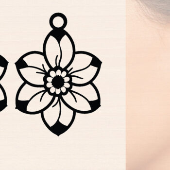 Intra απο ξύλο plywood 3mm-4mm πάχος – Μοντέρνα Ξύλινα Σκουλαρίκια Δίασταση  5x5 cm INTRAFABR-116363773 - Image 1