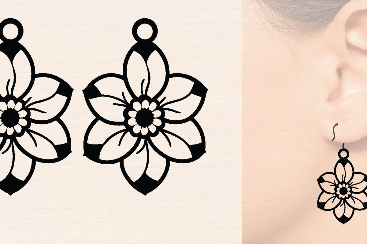 Intra απο ξύλο plywood 3mm-4mm πάχος – Μοντέρνα Ξύλινα Σκουλαρίκια Δίασταση  5x5 cm INTRAFABR-116363773