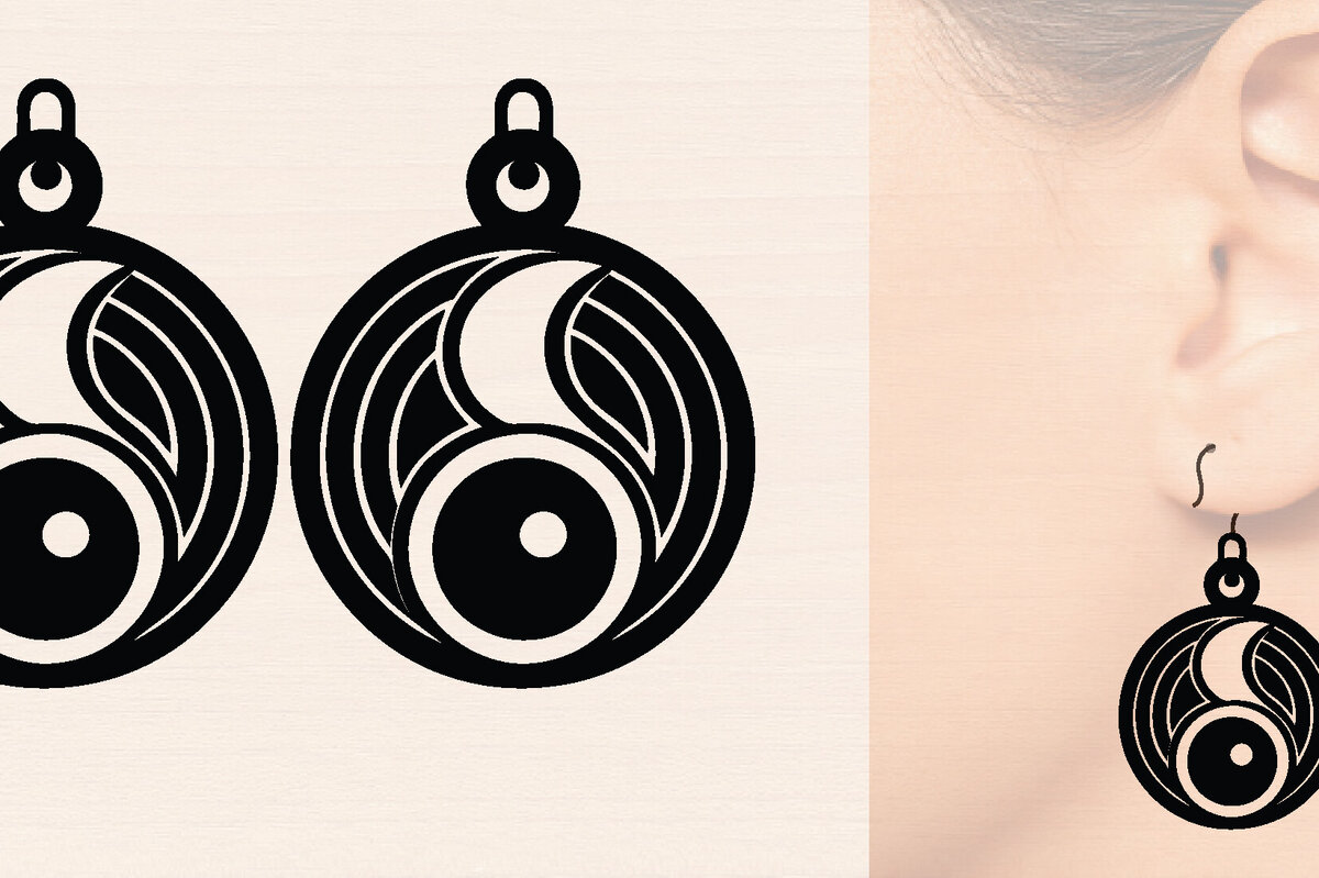 Intra απο ξύλο plywood 3mm-4mm πάχος – Μοντέρνα Ξύλινα Σκουλαρίκια Δίασταση  5x5 cm INTRAFABR-116360878