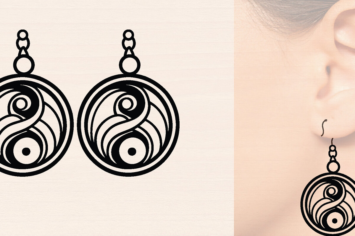 Intra απο ξύλο plywood 3mm-4mm πάχος – Μοντέρνα Ξύλινα Σκουλαρίκια Δίασταση  5x5 cm INTRAFABR-116361125