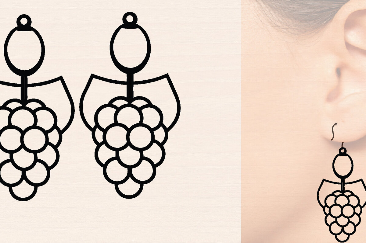 Intra απο ξύλο plywood 3mm-4mm πάχος – Μοντέρνα Ξύλινα Σκουλαρίκια Δίασταση  5x5 cm INTRAFABR-116361184