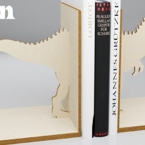 Intra απο ξύλο plywood 3mm-4mm πάχος – Κοπή με λέιζερ Trex. Bookend Δίασταση  20x20 cm INTRAFABR-82008563
