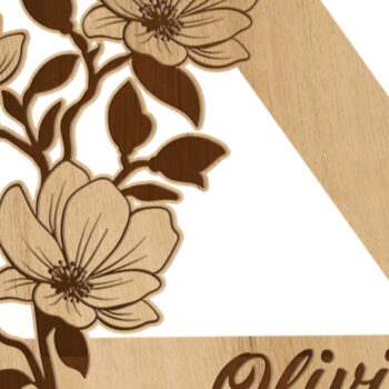 Intra απο ξύλο plywood 3mm-4mm πάχος – Πακέτο χάρακα τριγώνων, Εργαλεία εκπαίδευσης Δίασταση  20x20 cm INTRAFABR-75937383 - Image 5