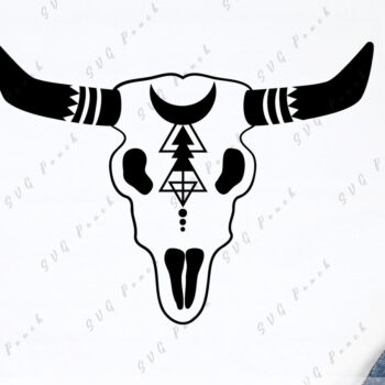 Intra απο ξύλο plywood 3mm-4mm πάχος – Περίγραμμα Tribal Skull Δίασταση  20x20 cm INTRAFABR-117745924 - Image 2