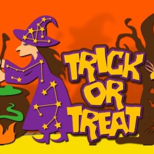 Intra απο ξύλο plywood 3mm-4mm πάχος – Trick or Treat  με στρώσεις χαρτιού Δίασταση  20x20 cm INTRAFABR-36514304