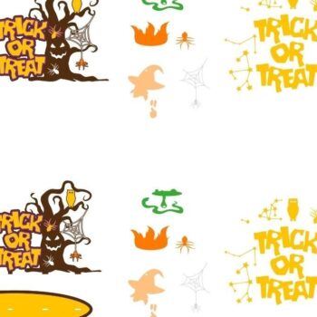 Intra απο ξύλο plywood 3mm-4mm πάχος – Trick or Treat  με στρώσεις χαρτιού Δίασταση  20x20 cm INTRAFABR-36514304 - Image 3