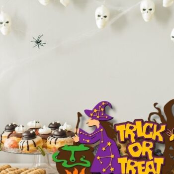 Intra απο ξύλο plywood 3mm-4mm πάχος – Trick or Treat  με στρώσεις χαρτιού Δίασταση  20x20 cm INTRAFABR-36514304 - Image 4