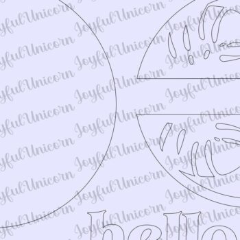 Intra απο ξύλο plywood 3mm-4mm πάχος – Τροπικό σημάδι πόρτας Δίασταση  20x20 cm INTRAFABR-31922390 - Image 3