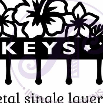 Intra απο ξύλο plywood 3mm-4mm πάχος – Σχέδια θήκης για τροπικά λουλούδια Δίασταση  20x20 cm INTRAFABR-120770727 - Image 5