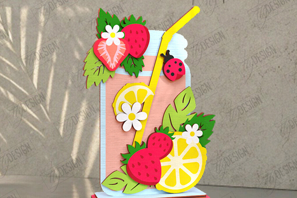 Intra απο ξύλο plywood 3mm-4mm πάχος – Τροπική στρώση ποτό κοπής με λέιζερ Δίασταση  20x20 cm INTRAFABR-122085390