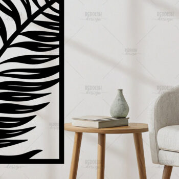 Intra απο ξύλο plywood 3mm-4mm πάχος – Tropical Leaf Wall Art | Δίασταση  40x30 cm INTRAFABR-120572706 - Image 1