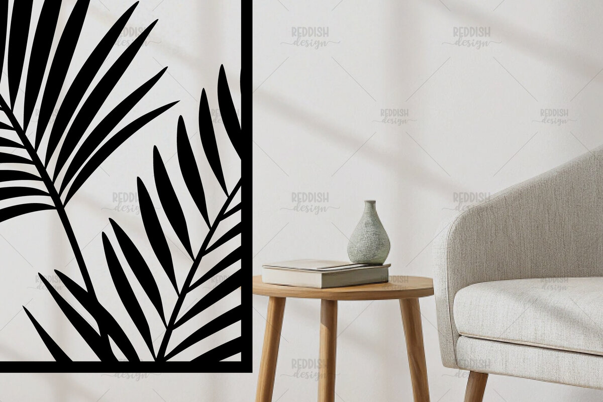 Intra απο ξύλο plywood 3mm-4mm πάχος – Tropical Leaf Wall Art | Δίασταση  40x30 cm INTRAFABR-120353606