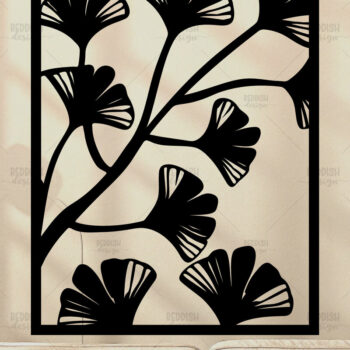 Intra απο ξύλο plywood 3mm-4mm πάχος – Tropical Leaf Wall Art | Δίασταση  40x30 cm INTRAFABR-120572551 - Image 1