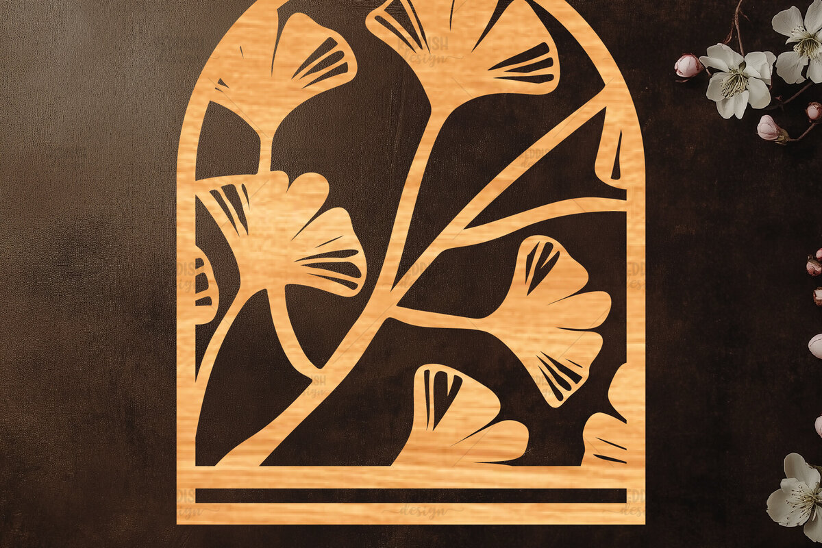 Intra απο ξύλο plywood 3mm-4mm πάχος – Tropical Macrame Holder Cut Laser Δίασταση  20x20 cm INTRAFABR-122193365