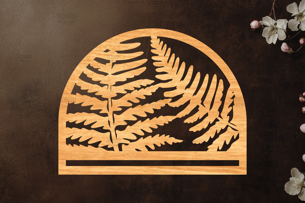 Intra απο ξύλο plywood 3mm-4mm πάχος – Tropical Macrame Holder Cut Laser Δίασταση  20x20 cm INTRAFABR-122193294