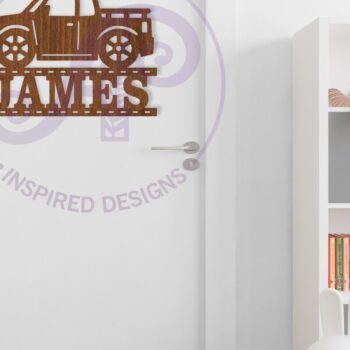 Intra απο ξύλο plywood 3mm-4mm πάχος – Αρχείο κοπής λέιζερ Sin Name Truck Δίασταση  20x20 cm INTRAFABR-105721830 - Image 3