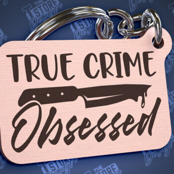 Intra απο ξύλο plywood 3mm-4mm πάχος – Πακέτο κοπής λέιζερ με μπρελόκ True Crime Δίασταση  5x5 cm INTRAFABR-99392627 - Image 3