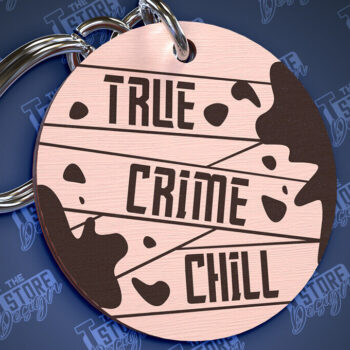 Intra απο ξύλο plywood 3mm-4mm πάχος – Πακέτο κοπής λέιζερ με μπρελόκ True Crime Δίασταση  5x5 cm INTRAFABR-99392627 - Image 4