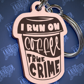 Intra απο ξύλο plywood 3mm-4mm πάχος – Πακέτο κοπής λέιζερ με μπρελόκ True Crime Δίασταση  5x5 cm INTRAFABR-99392627 - Image 7