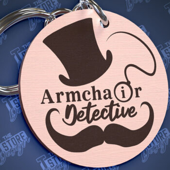 Intra απο ξύλο plywood 3mm-4mm πάχος – Πακέτο κοπής λέιζερ με μπρελόκ True Crime Δίασταση  5x5 cm INTRAFABR-99392627 - Image 10