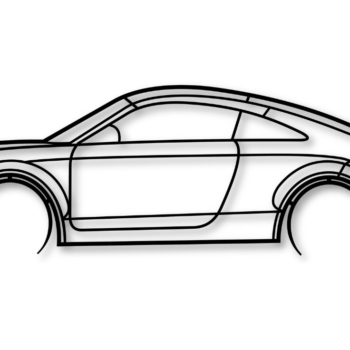 Intra απο ξύλο plywood 3mm-4mm πάχος – TT Car Wall Art, Car Dxf Δίασταση  40x30 cm INTRAFABR-110249656 - Image 1