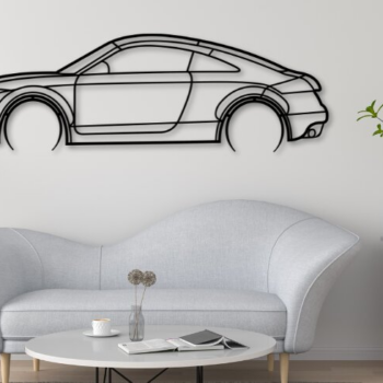 Intra απο ξύλο plywood 3mm-4mm πάχος – TT Car Wall Art, Car Dxf Δίασταση  40x30 cm INTRAFABR-110249656 - Image 2