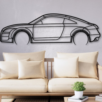 Intra απο ξύλο plywood 3mm-4mm πάχος – TT Car Wall Art, Car Dxf Δίασταση  40x30 cm INTRAFABR-110249656 - Image 3
