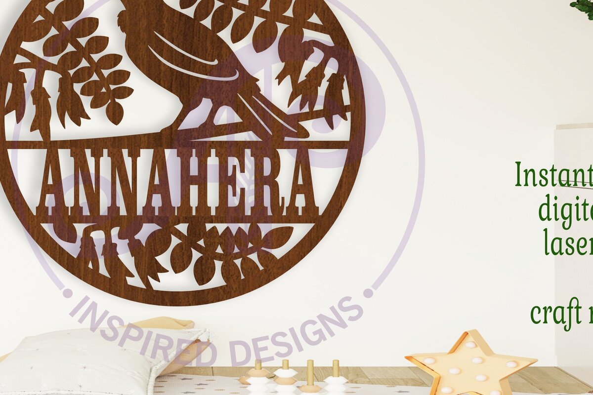 Intra απο ξύλο plywood 3mm-4mm πάχος – Πινακίδα Tui New Zealand με θέμα το όνομα Δίασταση  20x20 cm INTRAFABR-106764961