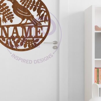 Intra απο ξύλο plywood 3mm-4mm πάχος – Πινακίδα Tui New Zealand με θέμα το όνομα Δίασταση  20x20 cm INTRAFABR-106764961 - Image 3