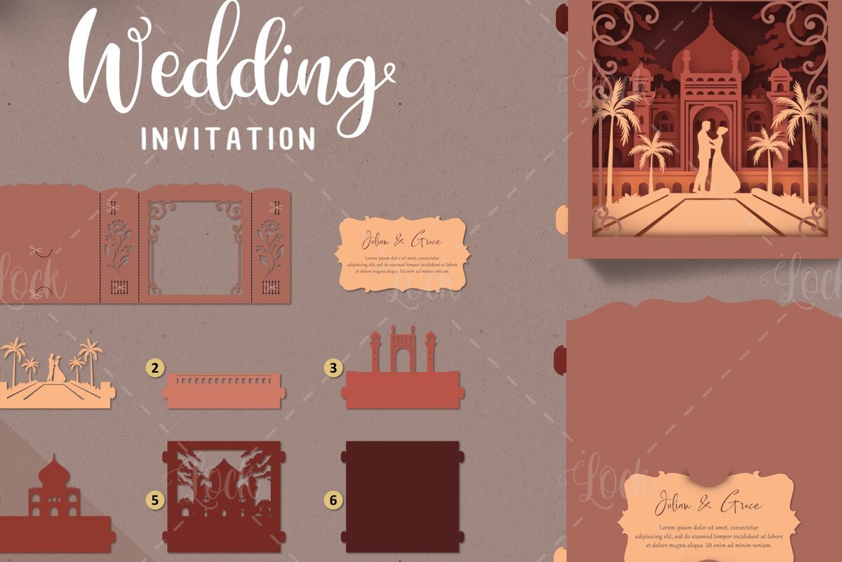 Intra απο ξύλο plywood 3mm-4mm πάχος – Tunnel Cards Προσκλητήριο γάμου Δίασταση  20x20 cm INTRAFABR-35843817