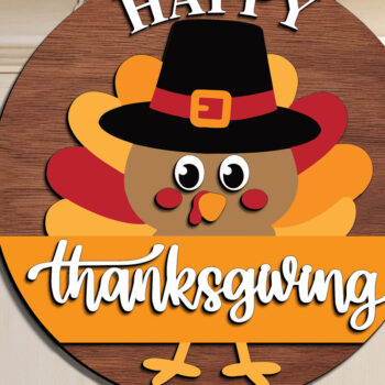 Intra απο ξύλο plywood 3mm-4mm πάχος – Κρεμάστρα πόρτας γαλοπούλας κομμένο αρχείο Δίασταση  20x20 cm INTRAFABR-110613894 - Image 1