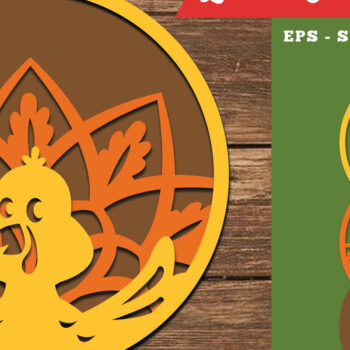 Intra απο ξύλο plywood 3mm-4mm πάχος – Διακόσμηση κοπής με λέιζερ Τουρκίας 2 Δίασταση  20x20 cm INTRAFABR-111314891 - Image 1