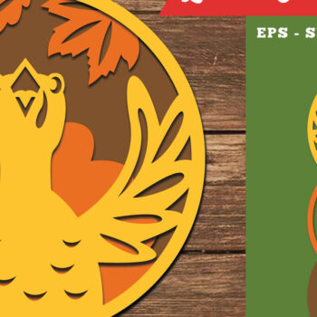 Intra απο ξύλο plywood 3mm-4mm πάχος – Διακόσμηση κοπής με λέιζερ Τουρκίας 4 Δίασταση  20x20 cm INTRAFABR-111315020 - Image 1