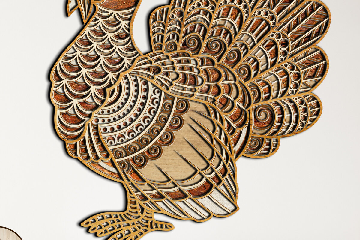 Intra απο ξύλο plywood 3mm-4mm πάχος – Αρχεία περικοπής Τουρκίας - Ευχαριστιών Δίασταση 20x20 cm INTRAFABR-13279864