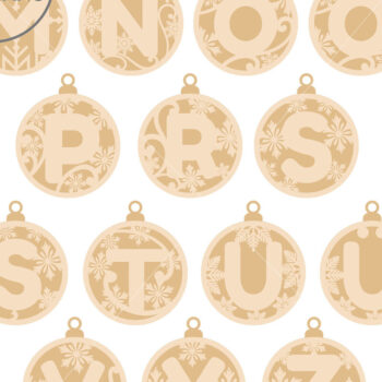 Intra απο ξύλο plywood 3mm-4mm πάχος – Πρότυπα κομμένα στολίδια τουρκικού αλφαβήτου Δίασταση  20x20 cm INTRAFABR-82192569 - Image 3