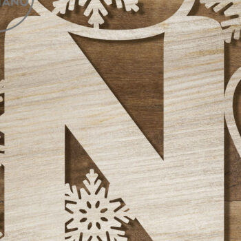 Intra απο ξύλο plywood 3mm-4mm πάχος – Πρότυπα κομμένα στολίδια τουρκικού αλφαβήτου Δίασταση  20x20 cm INTRAFABR-82192569 - Image 6