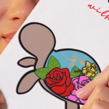 Intra απο ξύλο plywood 3mm-4mm πάχος – Turtle and Rose Multilayers Δίασταση  20x20 cm INTRAFABR-97914192 - Image 8