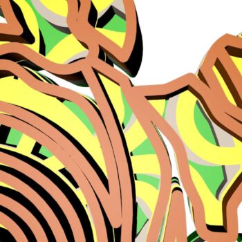 Intra απο ξύλο plywood 3mm-4mm πάχος –  χελώνας , 4 στρώσεις ,, Mandala Δίασταση  20x20 cm INTRAFABR-29328246 - Image 7