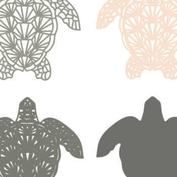 Intra απο ξύλο plywood 3mm-4mm πάχος – Χελώνα Πολυστρωματικό/Χελώνα Κοπή χαρτιού Δίασταση  20x20 cm INTRAFABR-67710322 - Image 2