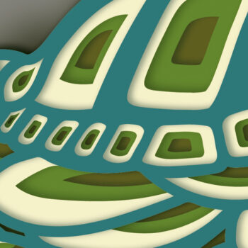 Intra απο ξύλο plywood 3mm-4mm πάχος – Χελώνα Πολυστρωματικό/Χελώνα Κοπή χαρτιού Δίασταση  20x20 cm INTRAFABR-69973447 - Image 4