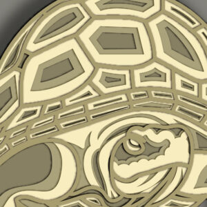 Intra απο ξύλο plywood 3mm-4mm πάχος – Χελώνα Πολυστρωματικό/Χελώνα Κοπή χαρτιού Δίασταση 20x20 cm INTRAFABR-62184681