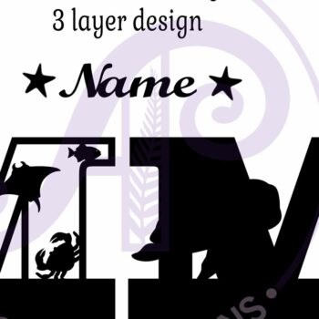 Intra απο ξύλο plywood 3mm-4mm πάχος – Μονόγραμμα κεφαλαίου της χελώνας M Δίασταση  20x20 cm INTRAFABR-94204387 - Image 2