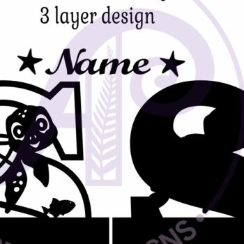 Intra απο ξύλο plywood 3mm-4mm πάχος – Μονόγραμμα κεφαλαιουχικής χελώνας Επιστολή S Δίασταση  20x20 cm INTRAFABR-94204637 - Image 2