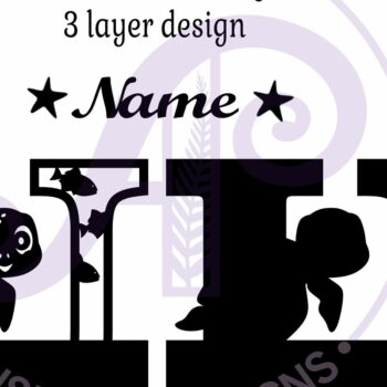 Intra απο ξύλο plywood 3mm-4mm πάχος – Μονόγραμμα κεφαλαίου της χελώνας U Δίασταση  20x20 cm INTRAFABR-94204701 - Image 2