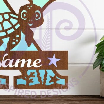 Intra απο ξύλο plywood 3mm-4mm πάχος – Μονόγραμμα κεφαλαιουχικής χελώνας Χελώνα X Δίασταση  20x20 cm INTRAFABR-94204815 - Image 1