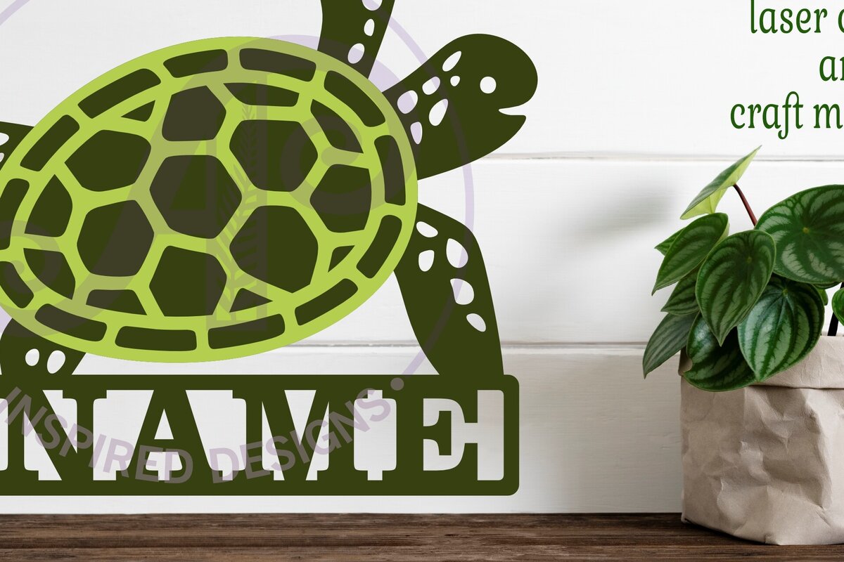 Intra απο ξύλο plywood 3mm-4mm πάχος – Σήμα ονόματος χελώνας Σχεδιασμός δύο επιπέδων Δίασταση  20x20 cm INTRAFABR-100717036