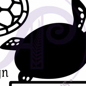 Intra απο ξύλο plywood 3mm-4mm πάχος – Σήμα ονόματος χελώνας Σχεδιασμός δύο επιπέδων Δίασταση  20x20 cm INTRAFABR-100717036 - Image 4