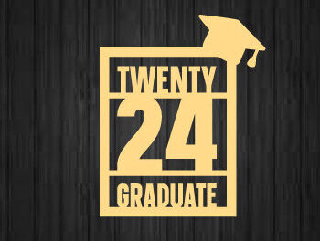 Intra απο ξύλο plywood 3mm-4mm πάχος – Twenty 24 Graduate Metal Wall Δίασταση  20x20 cm INTRAFABR-87326465 - Image 2